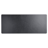 Classic Black Leather Conference Table Single Runner 30 x 12.5